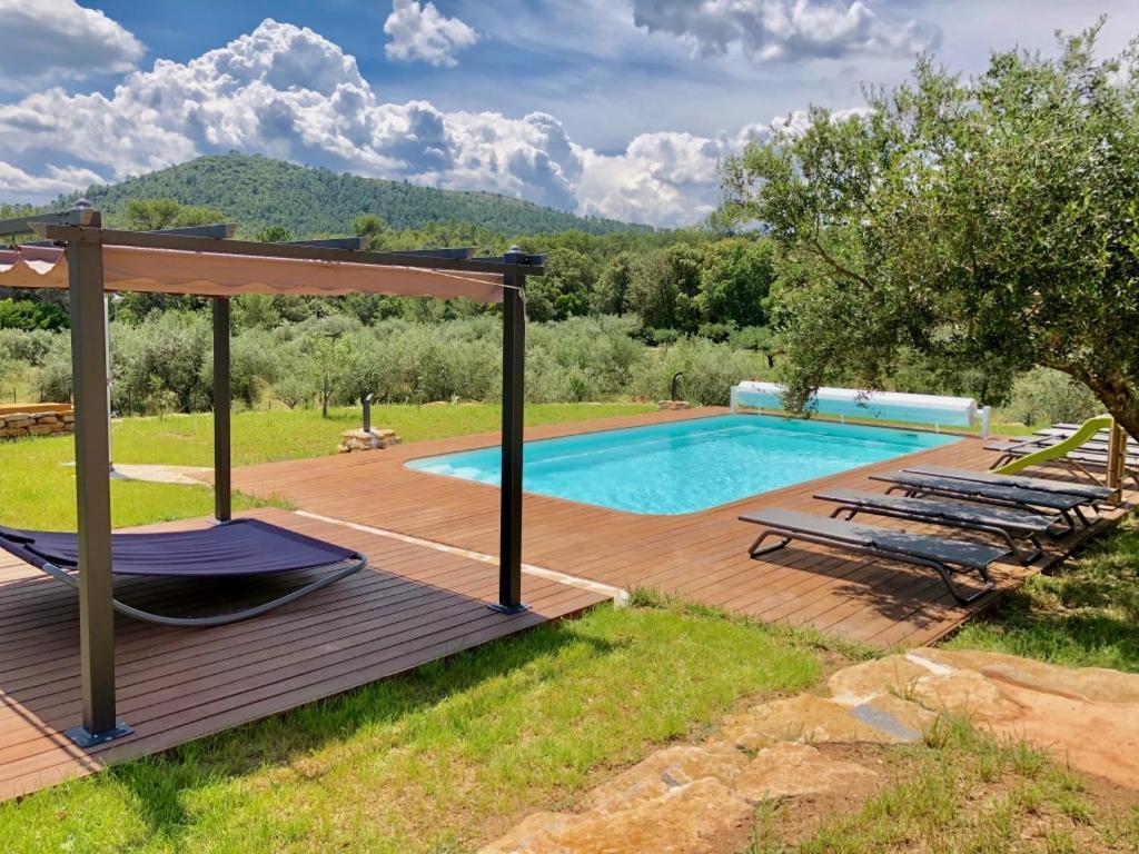 La Villa Aux Oliviers Le Val Exterior photo