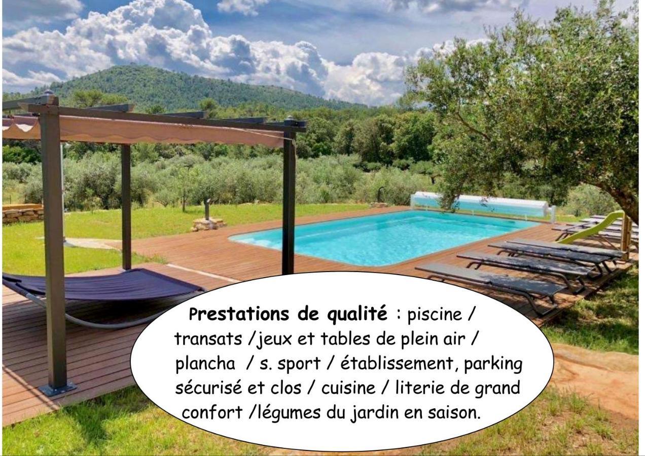 La Villa Aux Oliviers Le Val Exterior photo